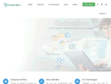 Tablet Screenshot of codenbox.com